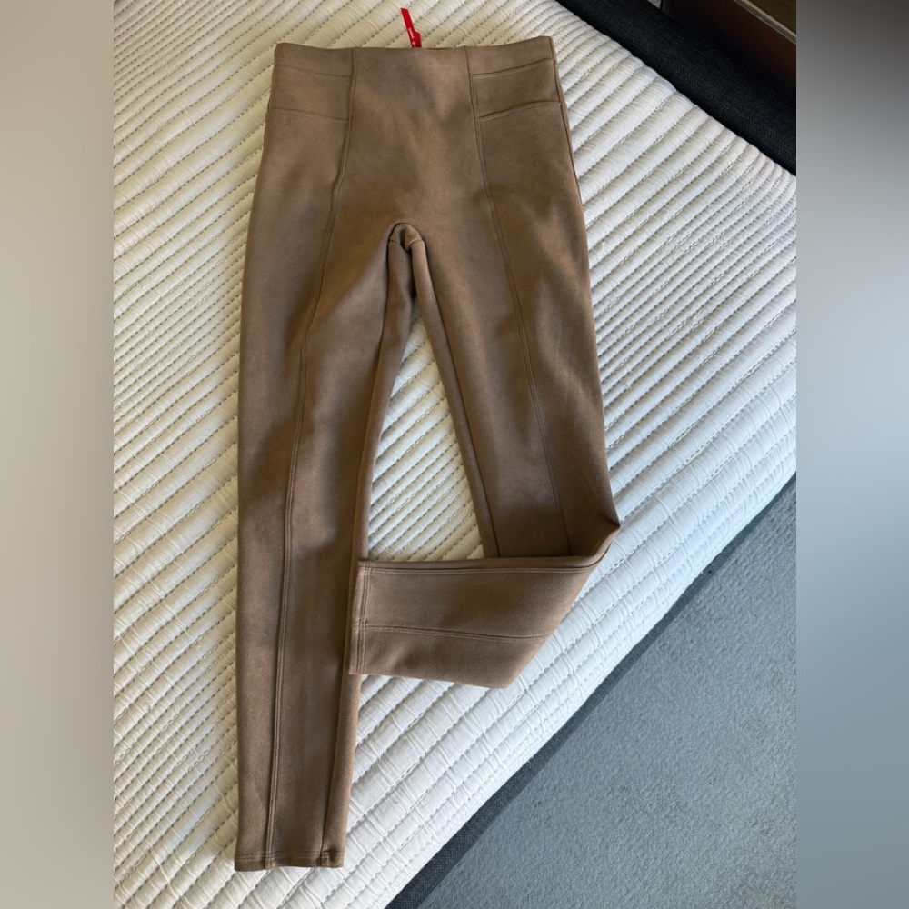 Spanx Faux Suede Leggings